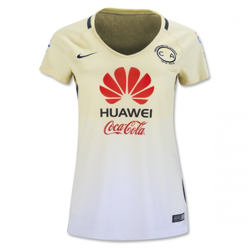 Women's Club America Home Soccer Jersey 16/17